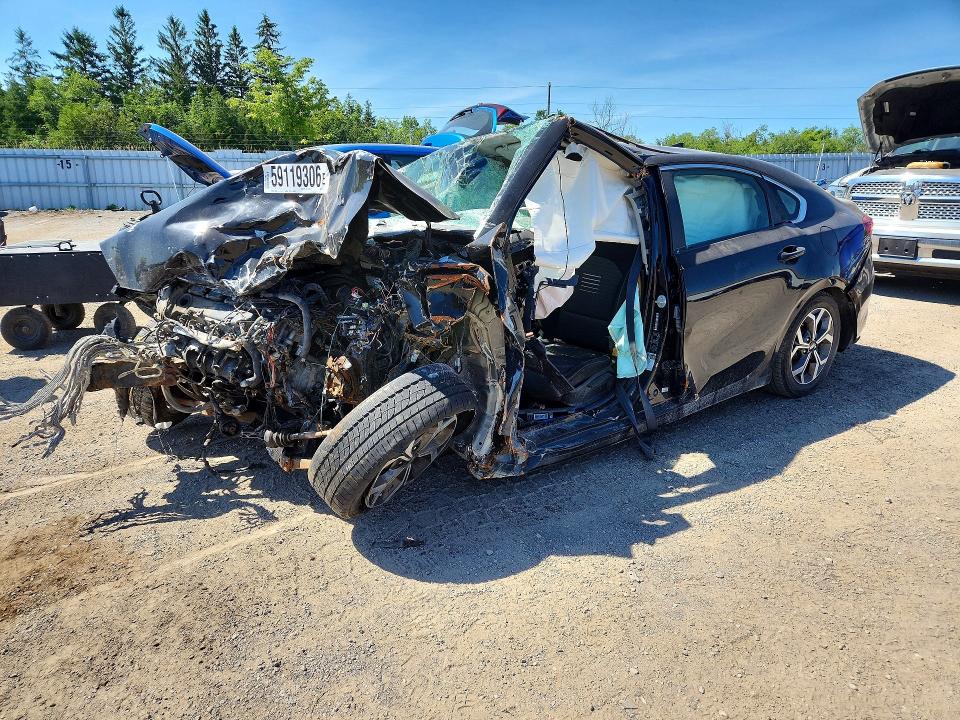 59119306 :رقم المزاد ، 3KPF54AD2LE208607 vin ، 2020 Kia Forte مزاد بيع