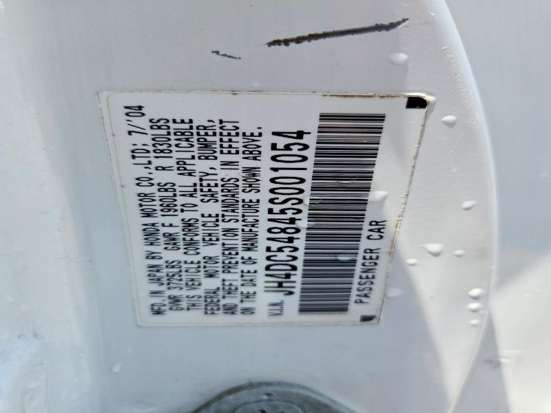 Aukcja sprzedaży 2005 Acura Rsx, vin: JH4DC54845S001054, numer aukcji: 60309386