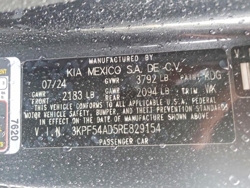 Продаж на аукціоні авто 2024 Kia Forte, vin: 3KPF54AD5RE829154, номер лоту: 63160596