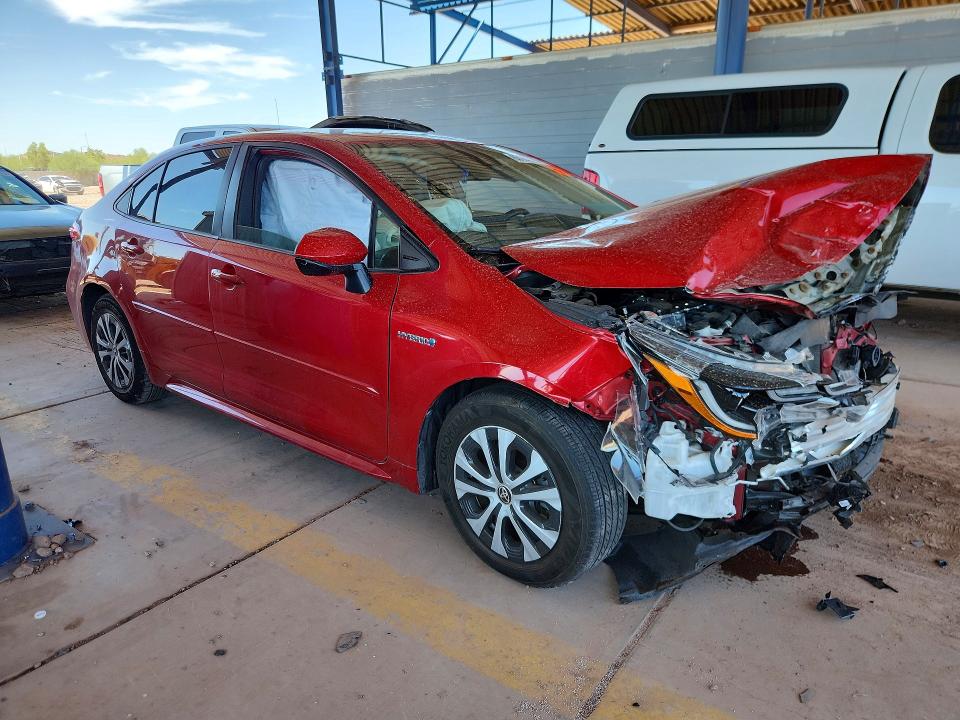 63188976 :رقم المزاد ، JTDEAMDE7MJ000433 vin ، 2021 Toyota Corolla مزاد بيع