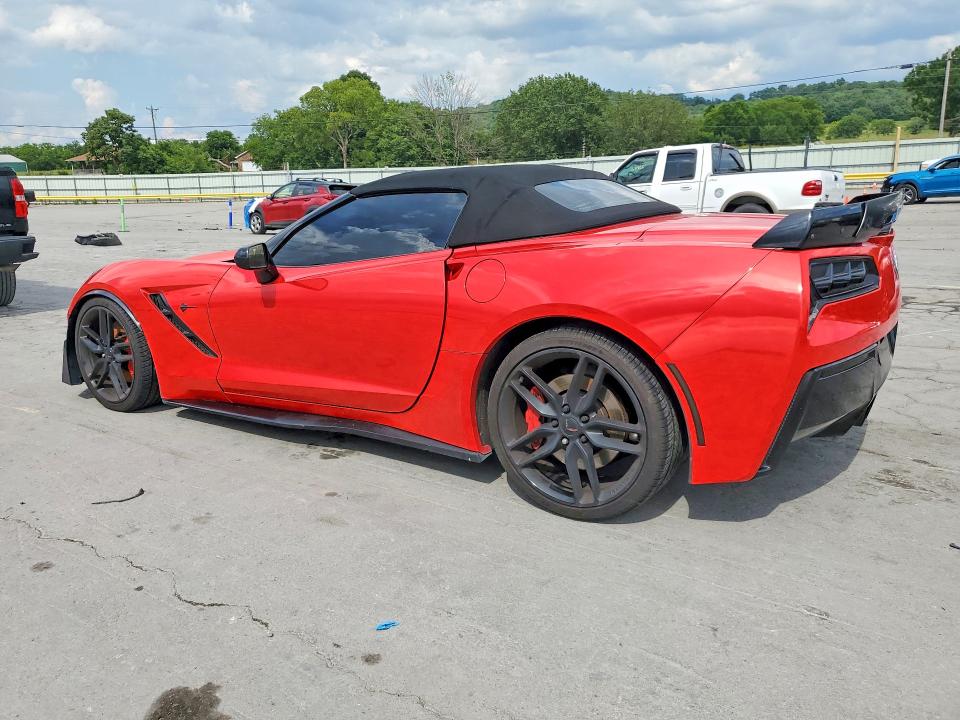 59382266 :رقم المزاد ، 1G1YL3D78E5112437 vin ، 2014 Chevrolet Corvette مزاد بيع