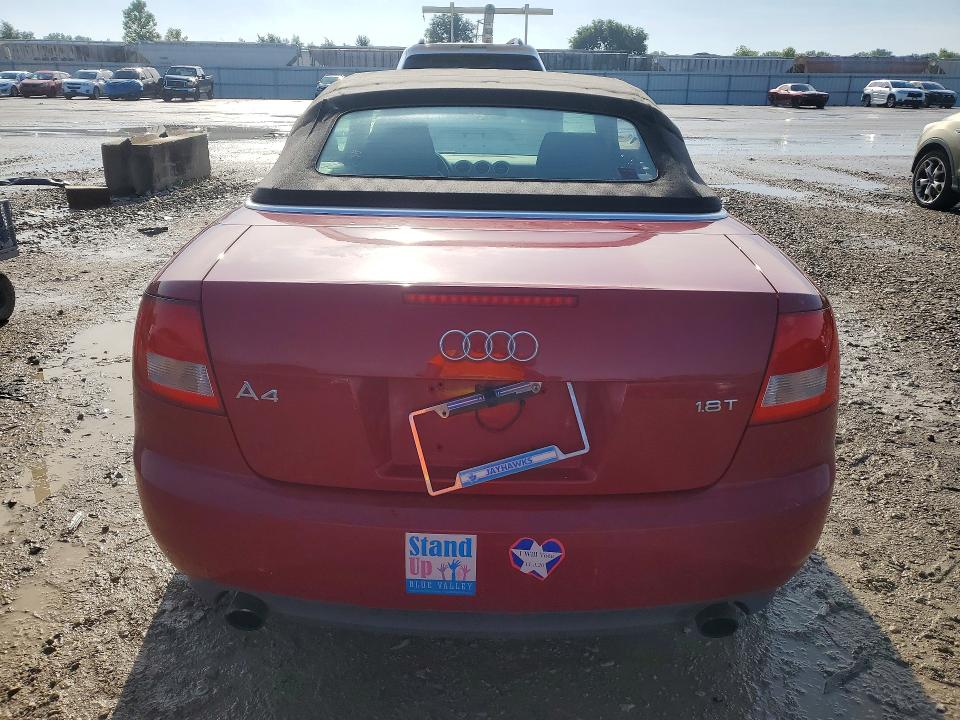 Продажа на аукционе авто 2006 Audi A4, vin: WAUAC48H26K007958, номер лота: 60367826