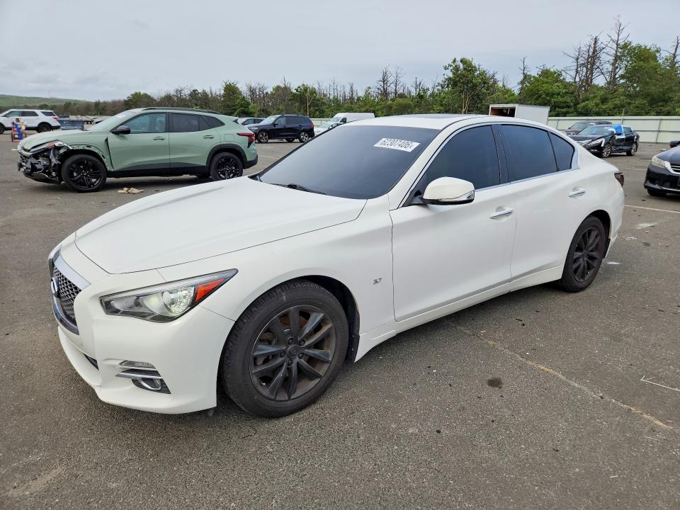 62307406 :رقم المزاد ، JN1BV7AR9FM398846 vin ، 2015 Infiniti Q50 مزاد بيع