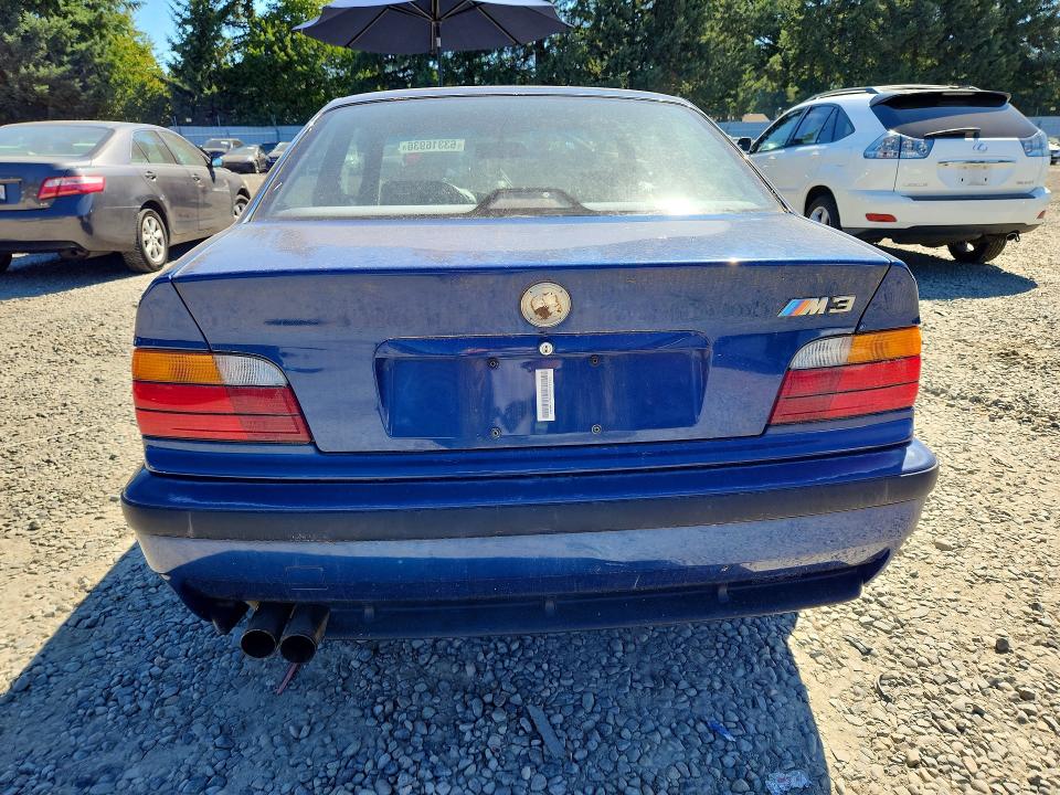 63316936 :رقم المزاد ، WBSBF0326SEN90661 vin ، 1995 Bmw M3 مزاد بيع