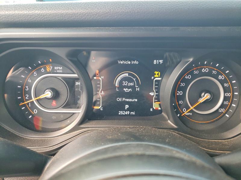 2024 Jeep Gladiator მანქანა იყიდება აუქციონზე, vin: 1C6HJTAG6RL126489, აუქციონის ნომერი: 59344026