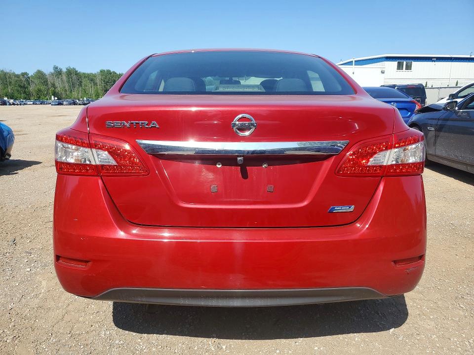 2014 Nissan Sentra მანქანა იყიდება აუქციონზე, vin: 3N1AB7AP1EL682676, აუქციონის ნომერი: 61143826
