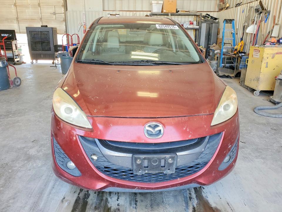 2012 Mazda 5 მანქანა იყიდება აუქციონზე, vin: JM1CW2DL9C0140595, აუქციონის ნომერი: 62540516