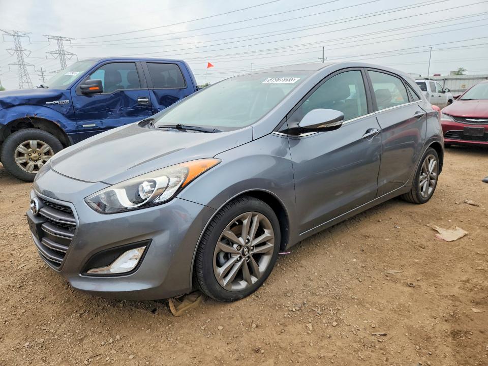 2016 Hyundai Elantra Gt მანქანა იყიდება აუქციონზე, vin: KMHD35LH0GU287345, აუქციონის ნომერი: 61967606