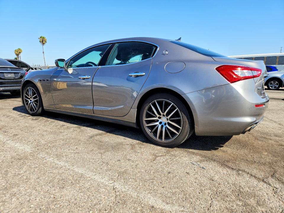 2018 Maserati Ghibli მანქანა იყიდება აუქციონზე, vin: ZAM57YTA8J1286322, აუქციონის ნომერი: 61344536