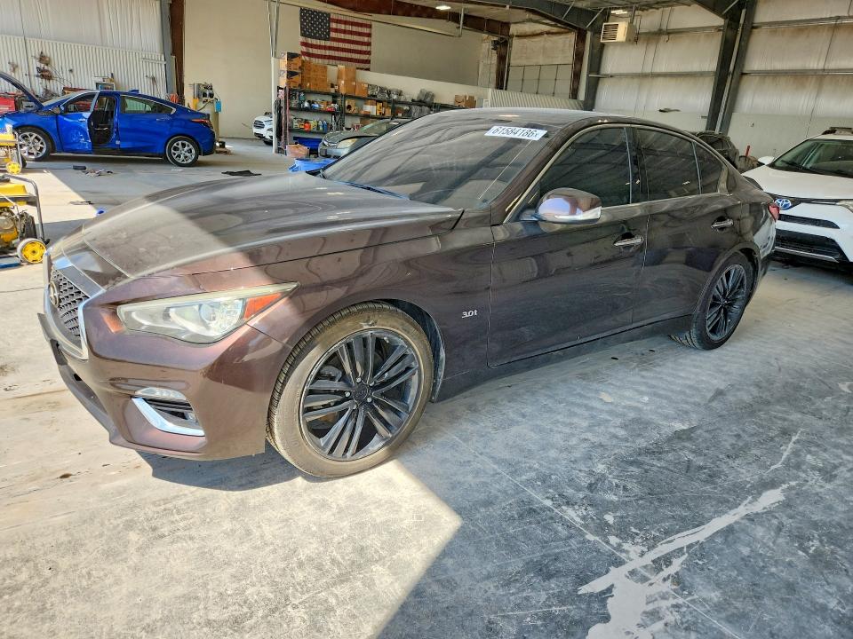 Продаж на аукціоні авто 2019 Infiniti Q50, vin: JN1EV7AR4KM550412, номер лоту: 61584186