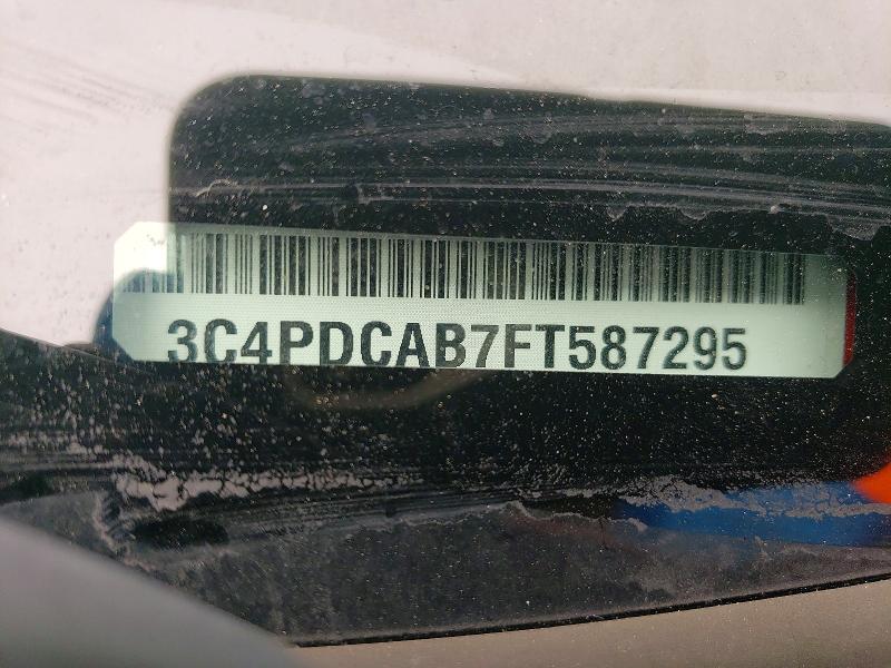 Aukcja sprzedaży 2015 Dodge Journey, vin: 3C4PDCAB7FT587295, numer aukcji: 62612586