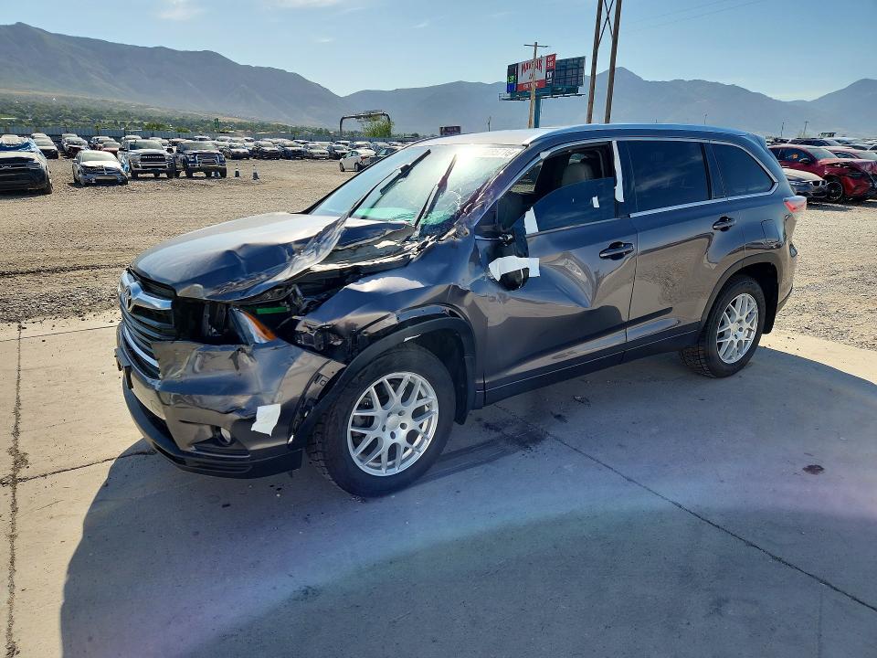 Продажа на аукционе авто 2016 Toyota Highlander, vin: 5TDJKRFH2GS343139, номер лота: 59885716