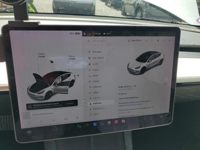 59670346 :رقم المزاد ، 5YJ3E1EA3MF088894 vin ، 2021 Tesla 3 مزاد بيع