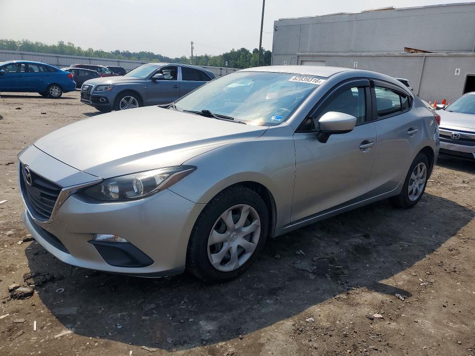 2014 Mazda 3 მანქანა იყიდება აუქციონზე, vin: JM1BM1U71E1185381, აუქციონის ნომერი: 62839316