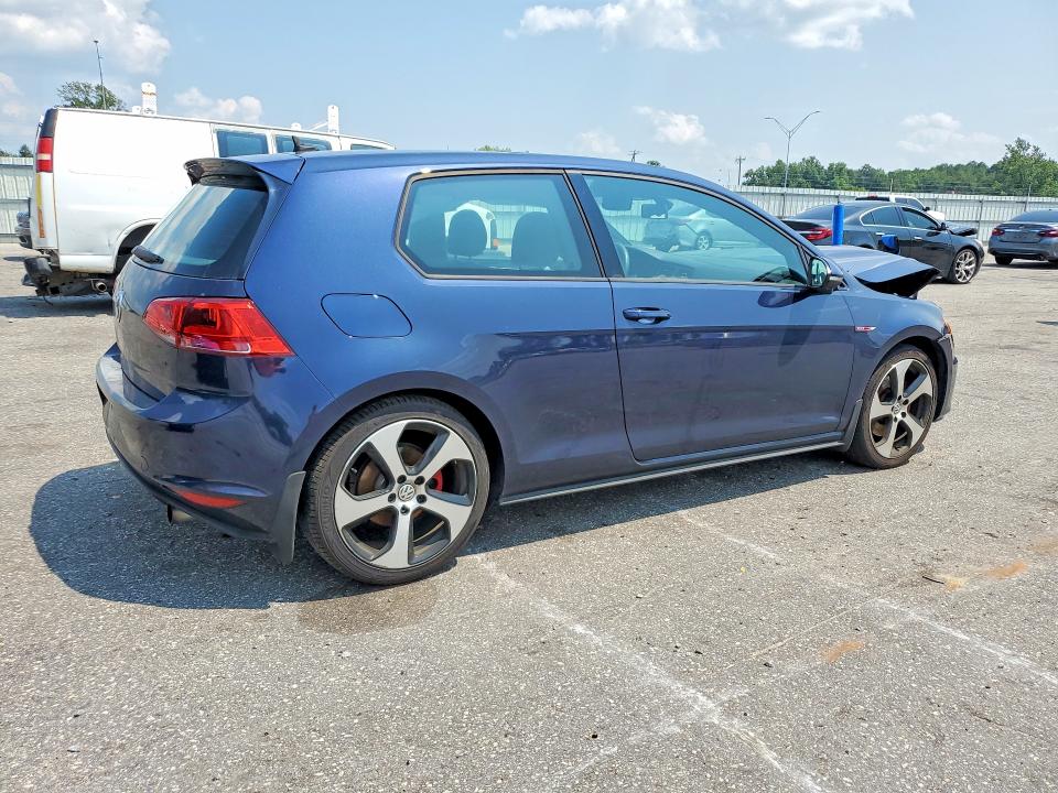 2016 Volkswagen Gti მანქანა იყიდება აუქციონზე, vin: 3VWYT7AU4GM002486, აუქციონის ნომერი: 62526406