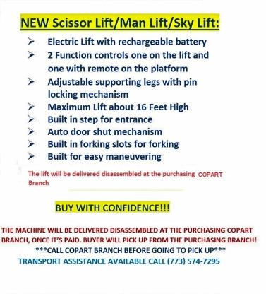 2026 Others 2026 Scissor Lift Man Lift მანქანა იყიდება აუქციონზე, vin: 3898440, აუქციონის ნომერი: 62477536