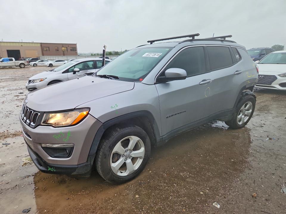 Продажа на аукционе авто 2019 Jeep Compass, vin: 3C4NJDBBXKT592635, номер лота: 62273616