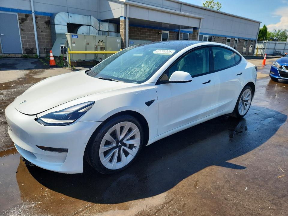 Продаж на аукціоні авто 2022 Tesla Model 3, vin: 5YJ3E1EA5NF351629, номер лоту: 62791006
