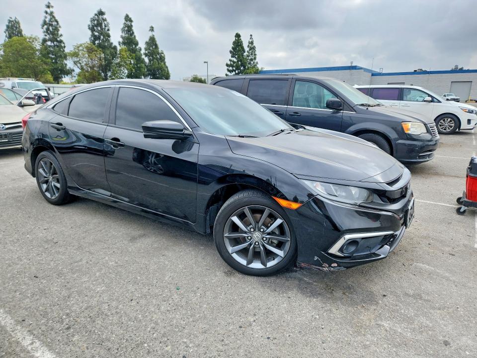 59650946 :رقم المزاد ، JHMFC1F36KX012347 vin ، 2019 Honda Civic مزاد بيع