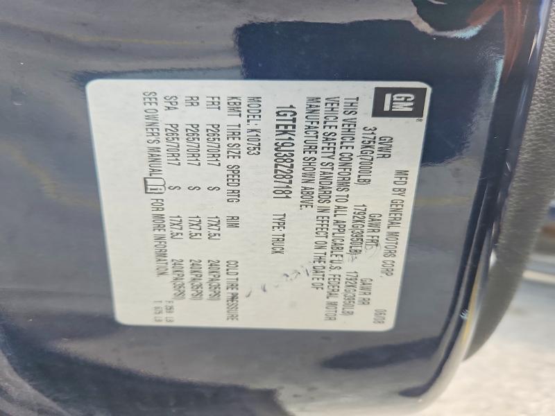 Продаж на аукціоні авто 2008 Gmc Sierra, vin: 1GTEK19J38Z287181, номер лоту: 60796216