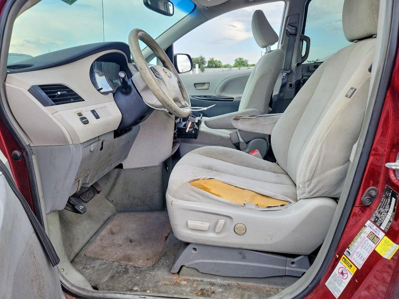 2014 Toyota Sienna მანქანა იყიდება აუქციონზე, vin: 5TDKK3DCXES486104, აუქციონის ნომერი: 60204296