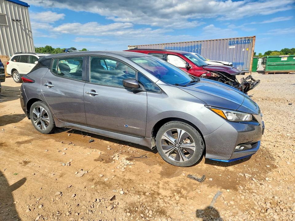 62200196 :رقم المزاد ، 1N4BZ1CP9KC318204 vin ، 2019 Nissan Leaf مزاد بيع