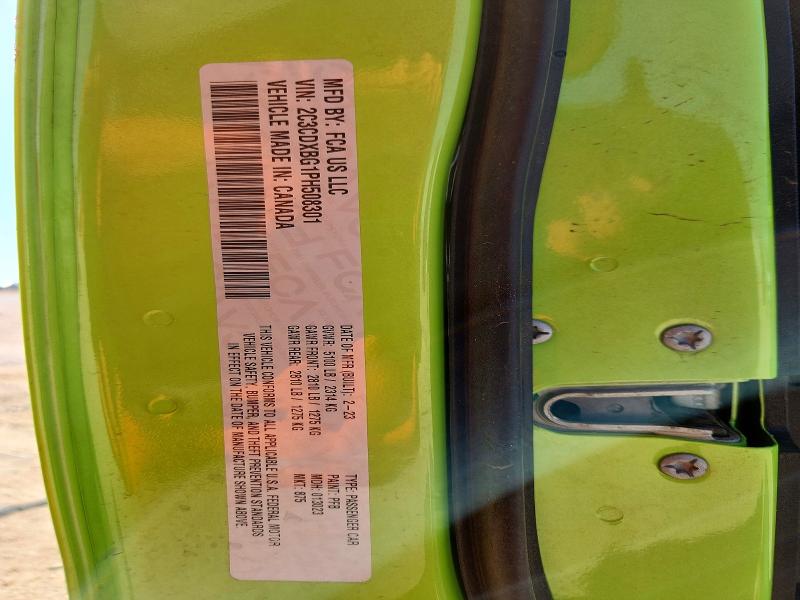 Продажа на аукционе авто 2023 Dodge Charger, vin: 2C3CDXBG1PH508301, номер лота: 62283866