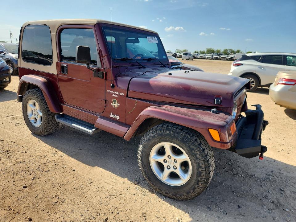 Продаж на аукціоні авто 2001 Jeep Wrangler / Tj, vin: 1J4FA59S31P336320, номер лоту: 63172546