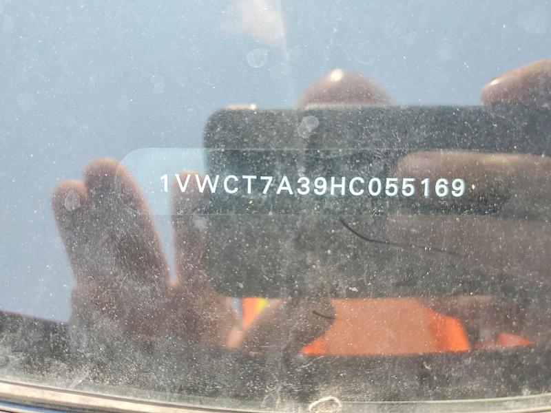 Продаж на аукціоні авто 2017 Volkswagen Passat, vin: 1VWCT7A39HC055169, номер лоту: 61909486