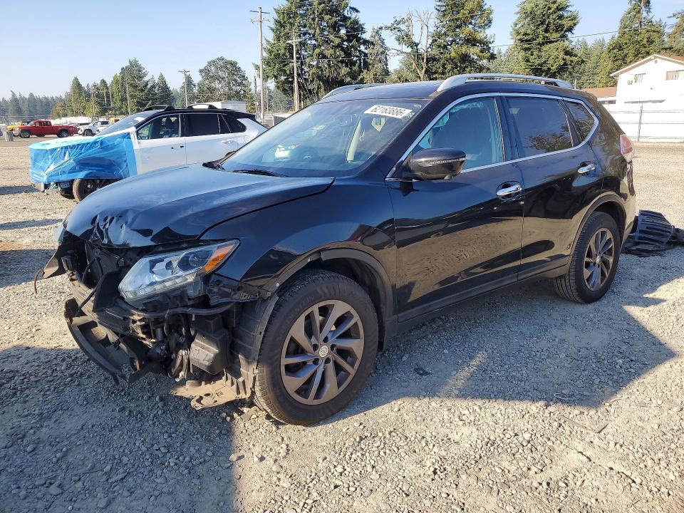 62163886 :رقم المزاد ، 5N1AT2MV9GC878706 vin ، 2016 Nissan Rogue مزاد بيع