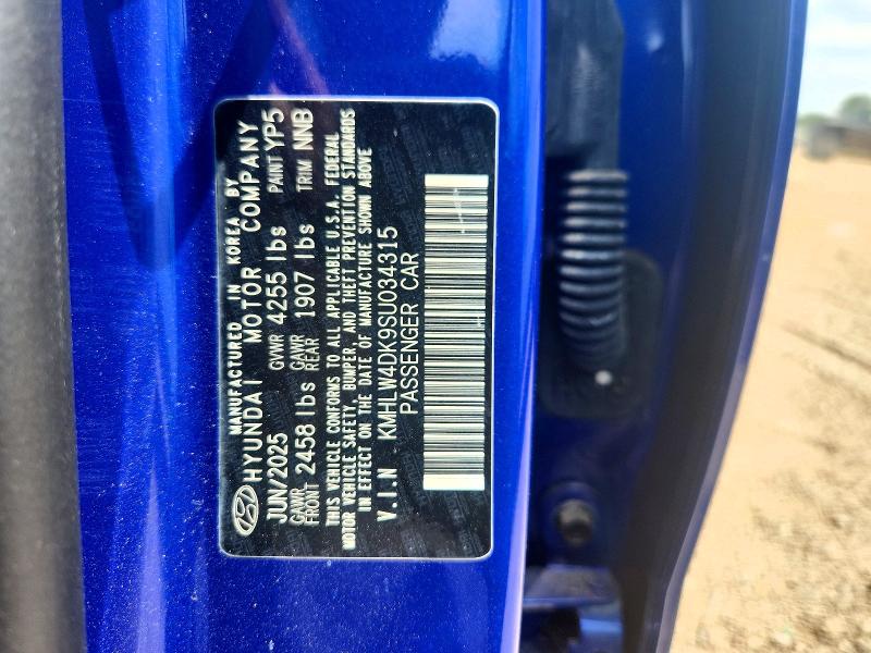 Aukcja sprzedaży 2025 Hyundai Elantra N, vin: KMHLW4DK9SU034315, numer aukcji: 62510506