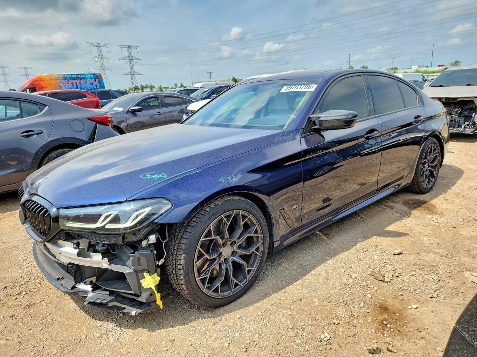 59703706 :رقم المزاد ، WBA13BK01MCF83557 vin ، 2021 Bmw M550xi مزاد بيع