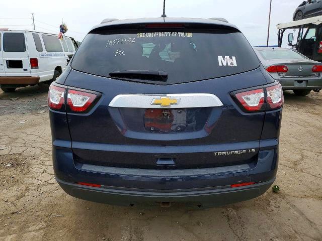 62639586 :رقم المزاد ، 1GNKRFED5FJ351784 vin ، 2015 Chevrolet Traverse مزاد بيع