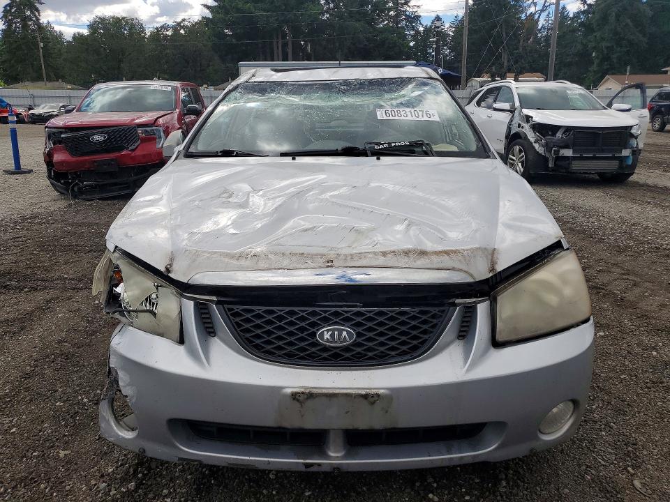Продаж на аукціоні авто 2005 Kia Spectra, vin: KNAFE161755113808, номер лоту: 60831076