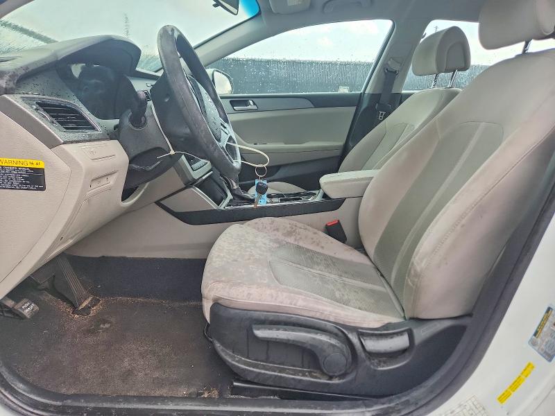 2017 Hyundai Sonata მანქანა იყიდება აუქციონზე, vin: 5NPE24AF1HH491185, აუქციონის ნომერი: 60918416