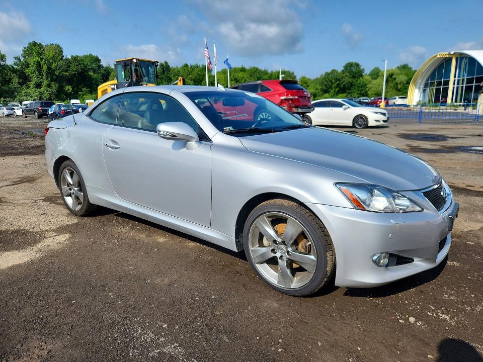 61757206 :رقم المزاد ، JTHFF2C28A2509288 vin ، 2010 Lexus Is 250c مزاد بيع
