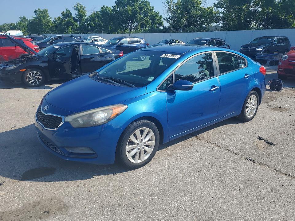 59614016 :رقم المزاد ، KNAFX4A67E5205385 vin ، 2014 Kia Forte مزاد بيع