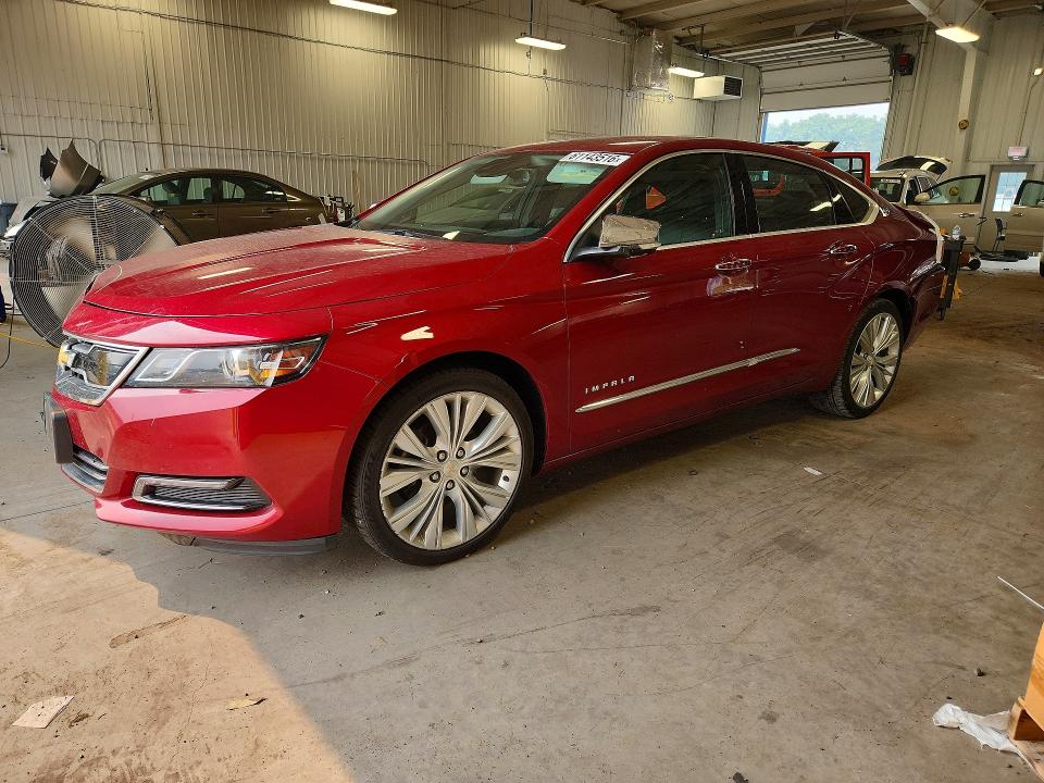 Aukcja sprzedaży 2018 Chevrolet Impala, vin: 2G1125S3XJ9121251, numer aukcji: 61143516