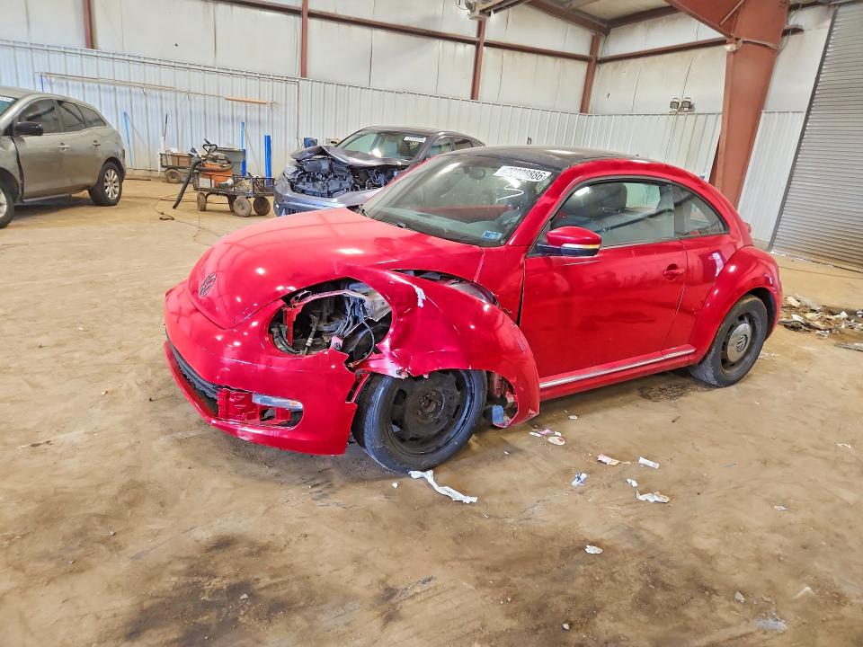 63038886 :رقم المزاد ، 3VWJX7AT5EM631295 vin ، 2014 Volkswagen Beetle مزاد بيع