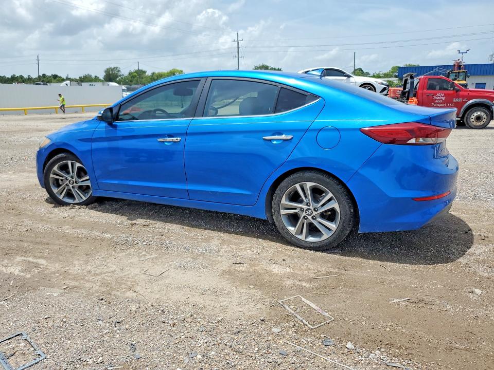 61420076 :رقم المزاد ، KMHD84LFXHU359910 vin ، 2017 Hyundai Elantra مزاد بيع