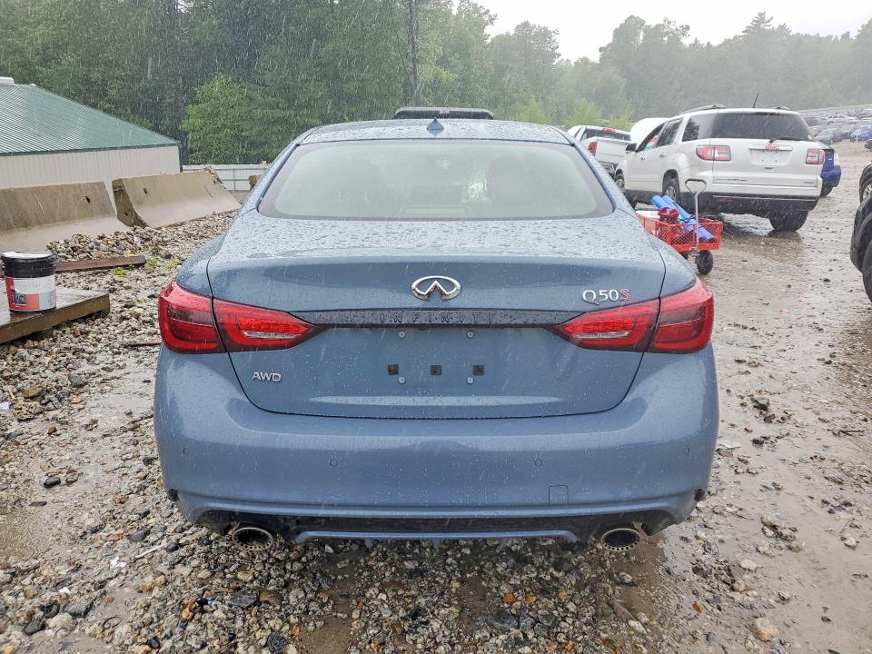 2023 Infiniti Q50 მანქანა იყიდება აუქციონზე, vin: JN1FV7DR8PM590631, აუქციონის ნომერი: 59293876