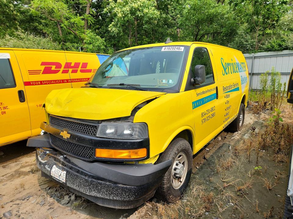 2019 Chevrolet Express G2500 მანქანა იყიდება აუქციონზე, vin: 1GCWGAFP4K1158595, აუქციონის ნომერი: 61620246