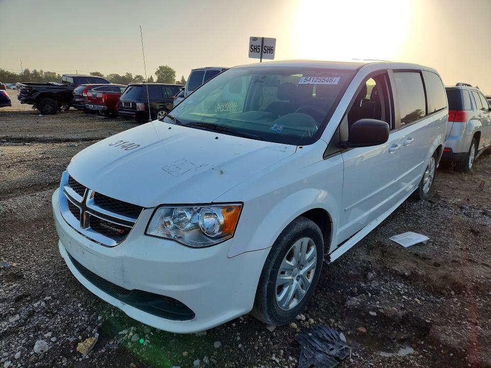 56764806 :رقم المزاد ، 2C4RDGBG7GR367928 vin ، 2016 Dodge Grand Caravan مزاد بيع