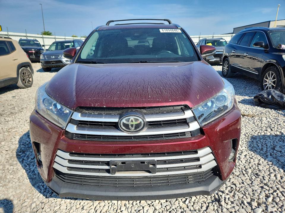 Aukcja sprzedaży 2017 Toyota Highlander, vin: 5TDJZRFH4HS450979, numer aukcji: 61894846