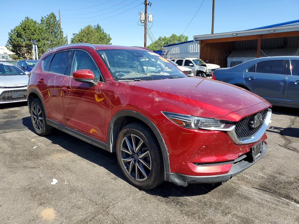 Продаж на аукціоні авто 2018 Mazda Cx-5, vin: JM3KFADM2J0306927, номер лоту: 61033106
