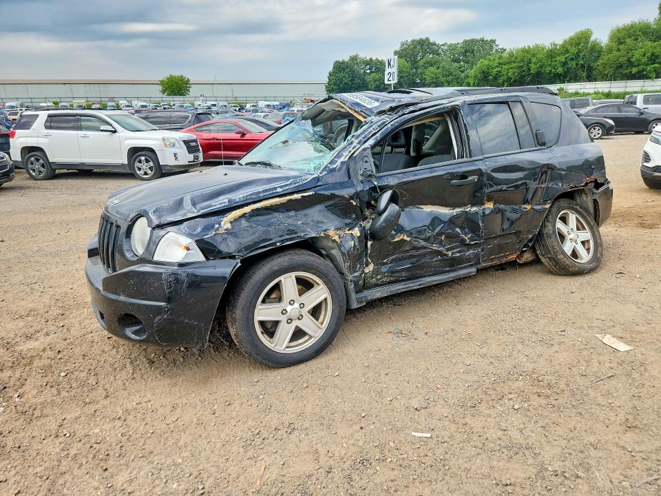 59584636 :رقم المزاد ، 1J8FF47W17D122453 vin ، 2007 Jeep Compass مزاد بيع