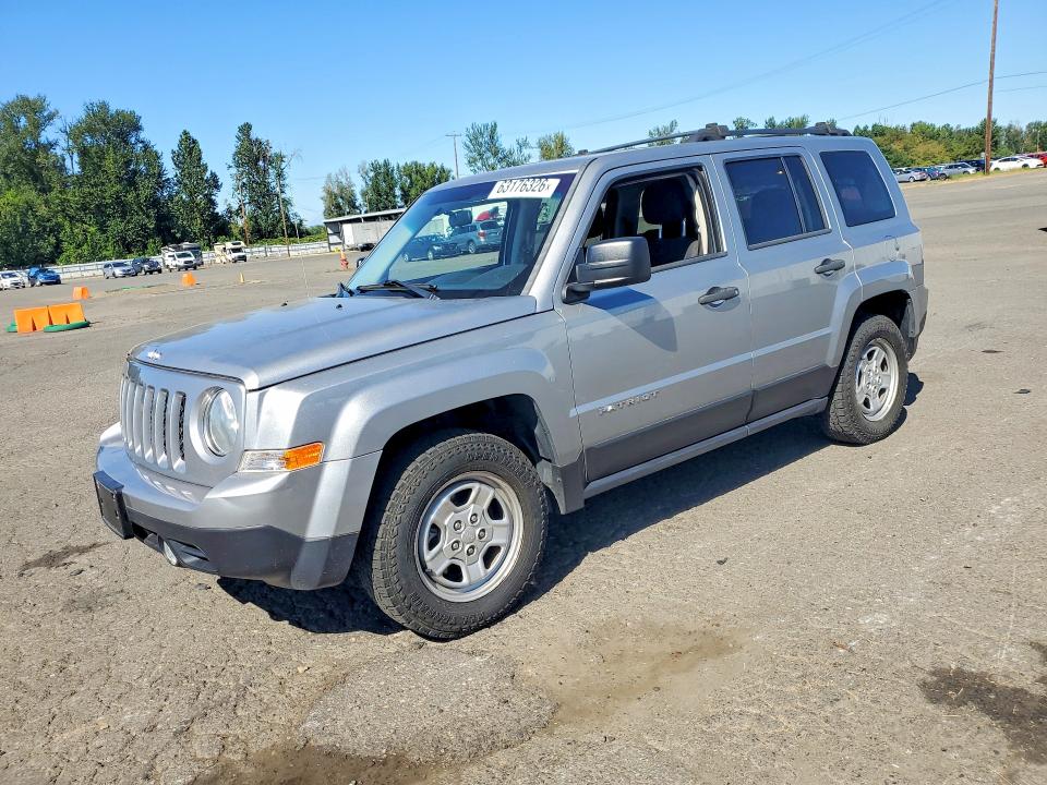 2015 Jeep Patriot მანქანა იყიდება აუქციონზე, vin: 1C4NJPBA6FD274421, აუქციონის ნომერი: 63176326
