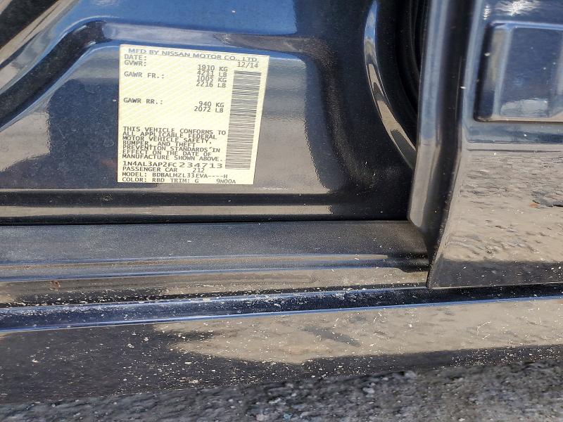 61420786 :رقم المزاد ، 1N4AL3AP2FC234713 vin ، 2015 Nissan Altima مزاد بيع