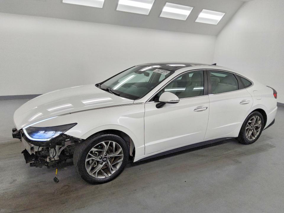Продажа на аукционе авто 2021 Hyundai Sonata, vin: KMHL14JA8MA152158, номер лота: 60366446