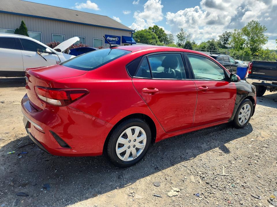 60871346 :رقم المزاد ، 3KPA24AD7ME391510 vin ، 2021 Kia Rio مزاد بيع